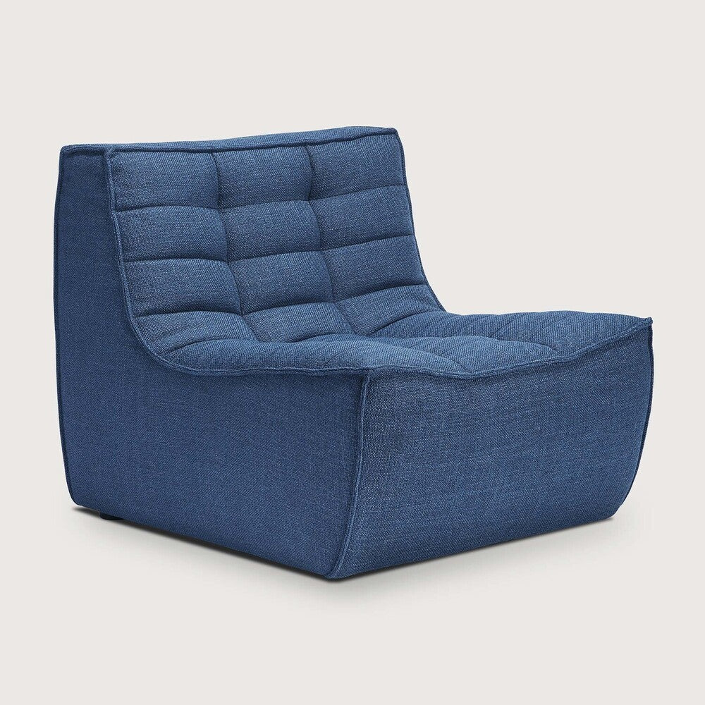 N701 Sofa 1 Seater - Blue - NTC Homes, Inc.