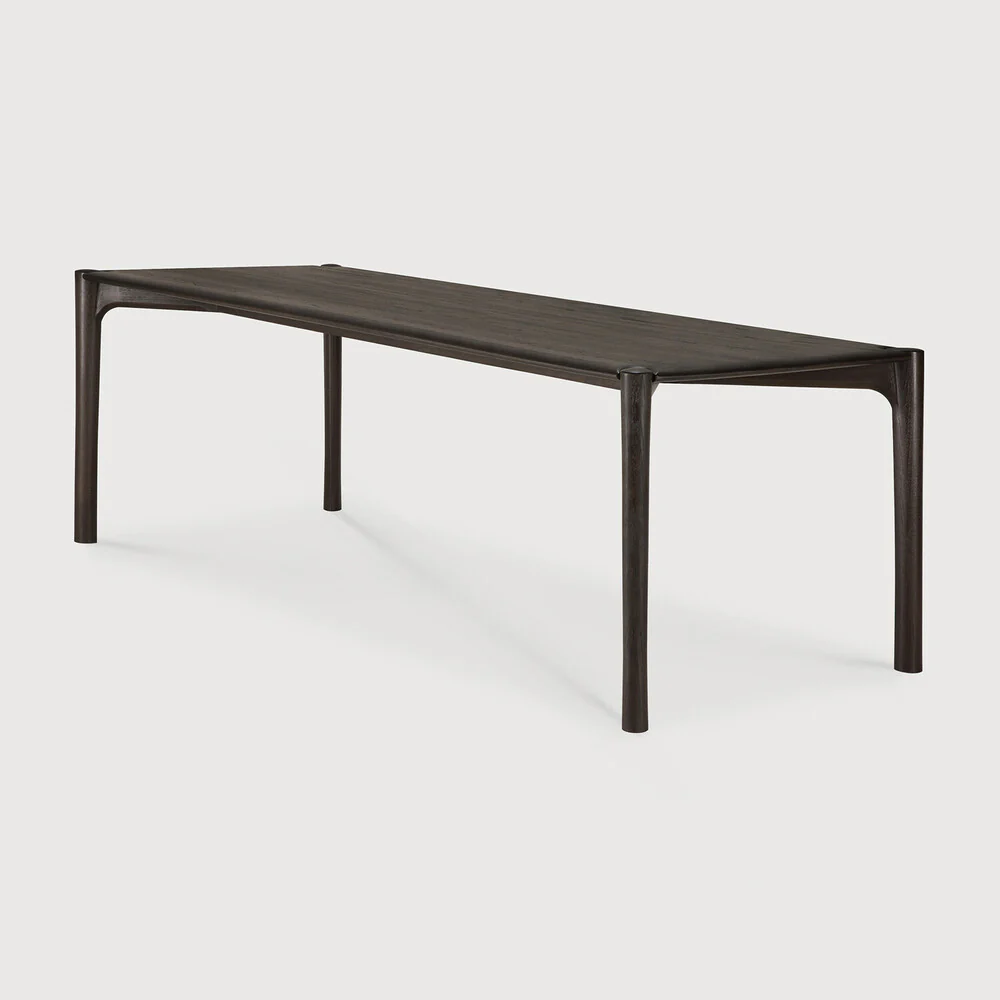 PI Dining Table Teak Dark Brown - NTC Homes, Inc.