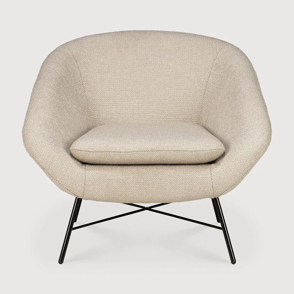 Barrow Lunge Chair - Off White - NTC Homes, Inc.