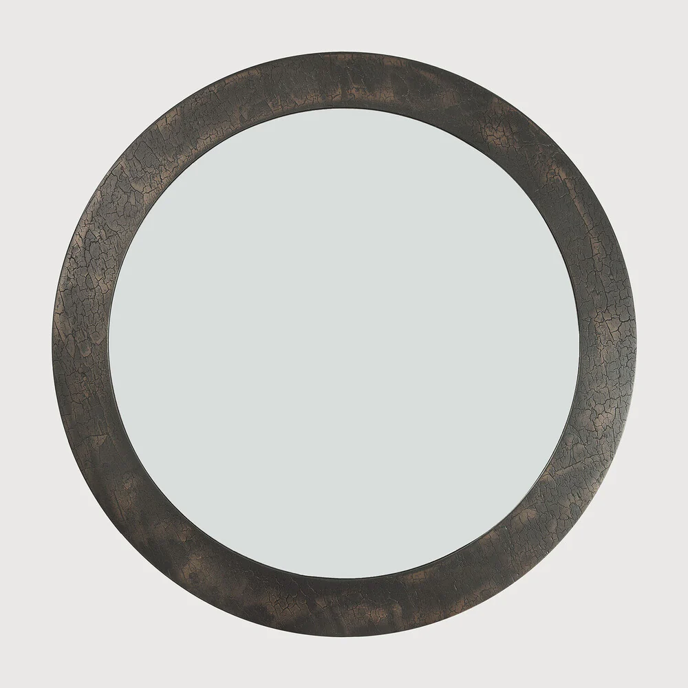 Sphere Wall Mirror - Umber - NTC Homes, Inc.