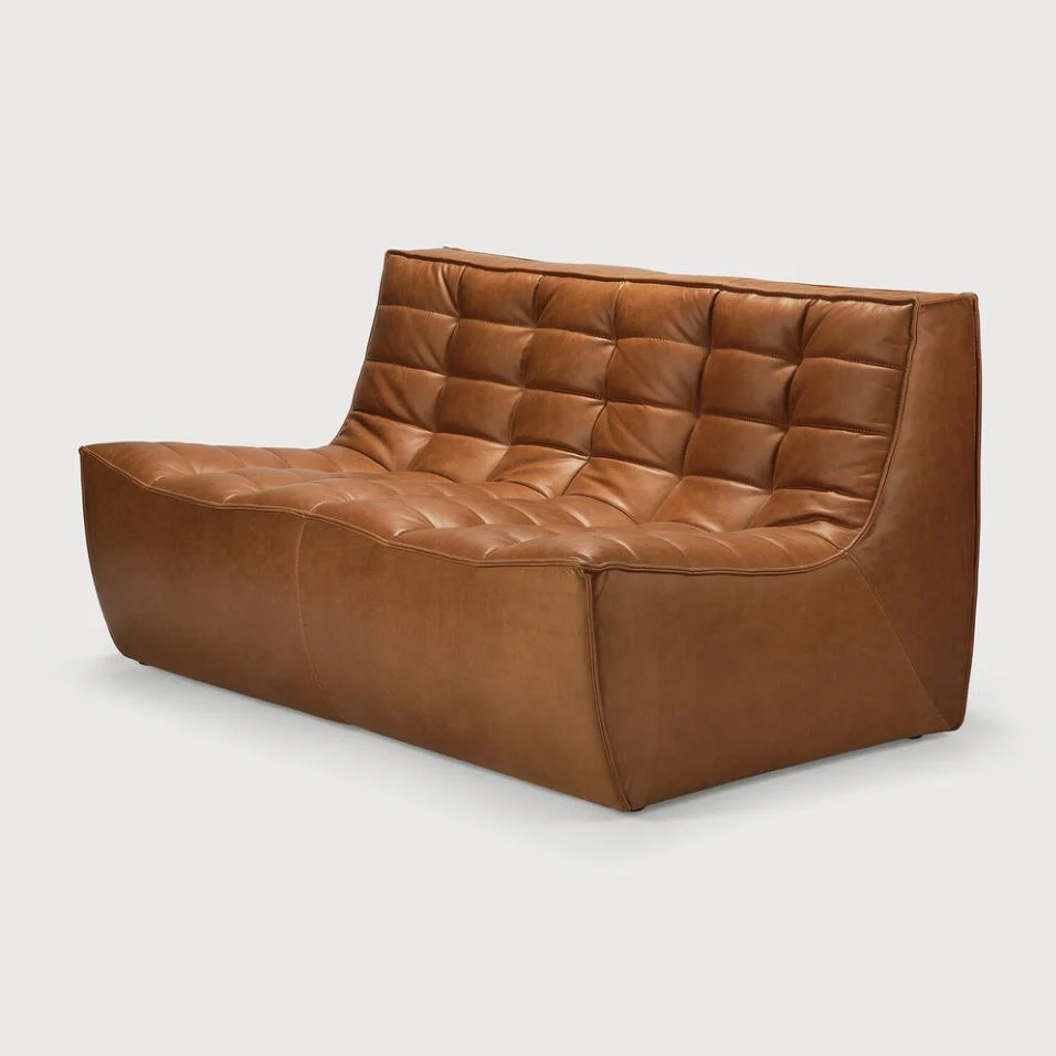 N701 Sofa 2 Seater - Old Saddle - NTC Homes, Inc.