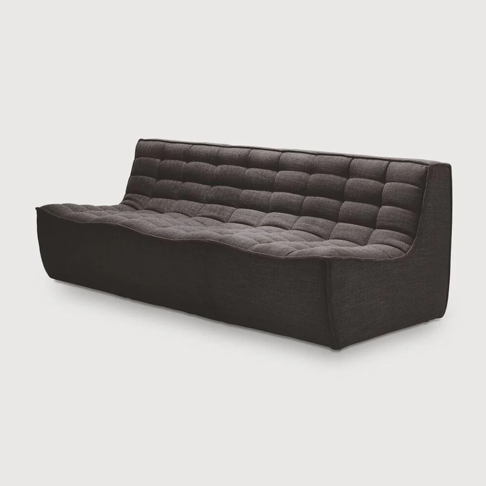 N701 Sofa 3 Seater - Dark Grey - NTC Homes, Inc.