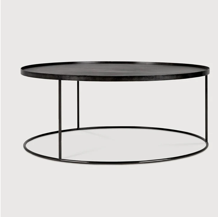Round Tray Coffee Table - NTC Homes, Inc.