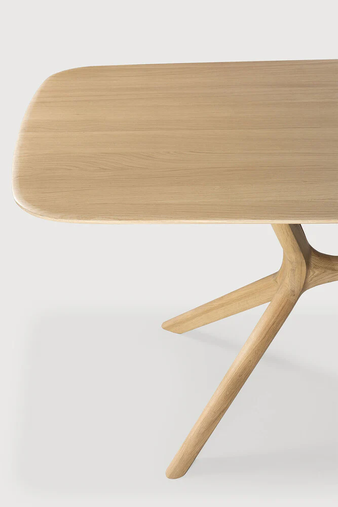 X Dining Table - Oak - NTC Homes, Inc.
