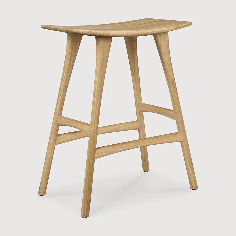 Osso Counter Stool - Oak - NTC Homes, Inc.