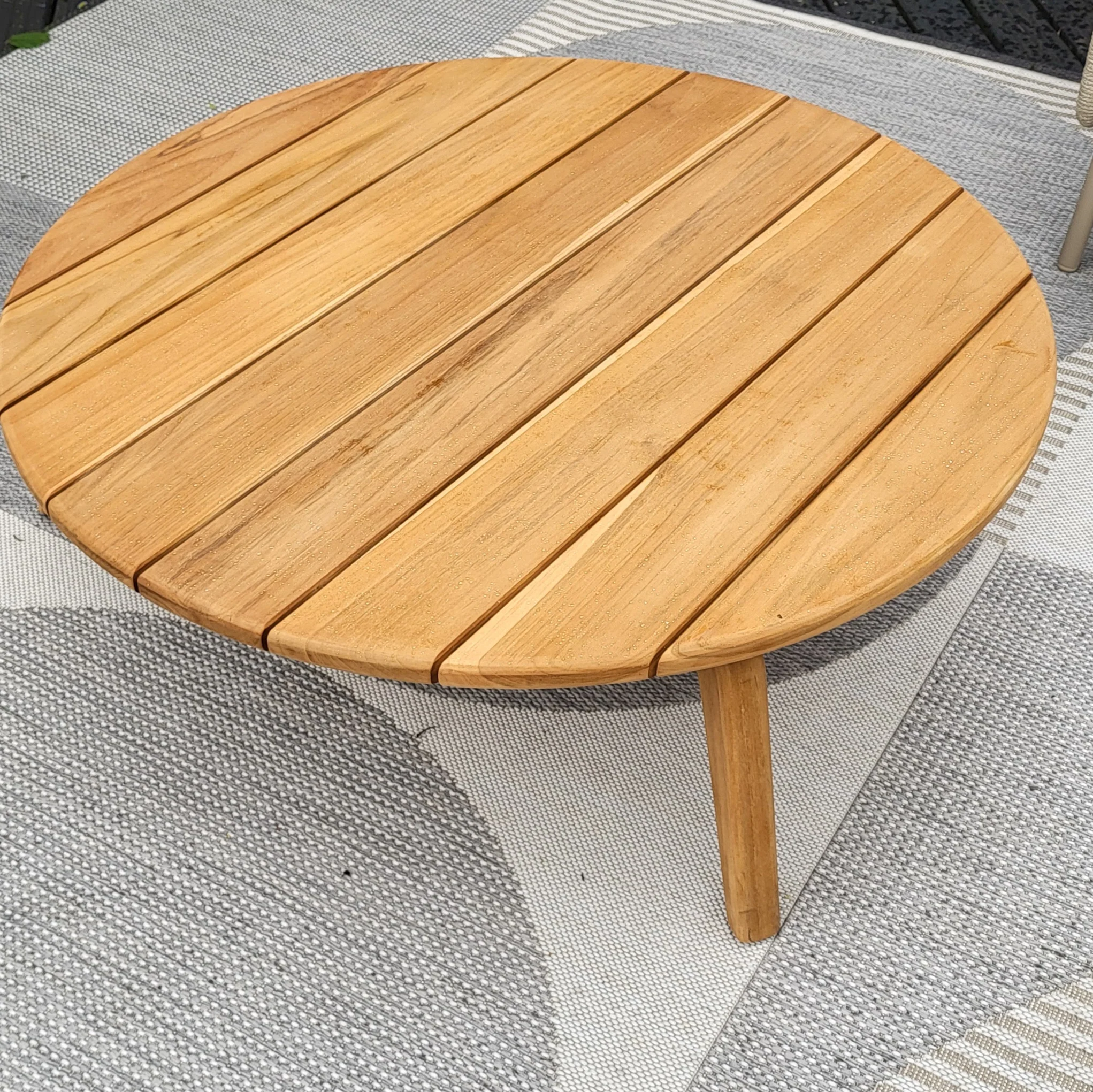 Puccini / Zucca Outdoor Teak Lounge Table by 4 Seasons Outdoor - NTC Homes, Inc.