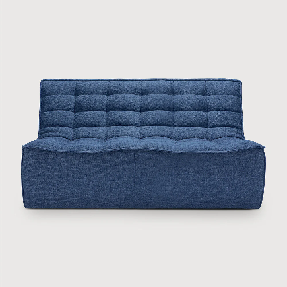 N701 Sofa 2 Seater - Blue - NTC Homes, Inc.