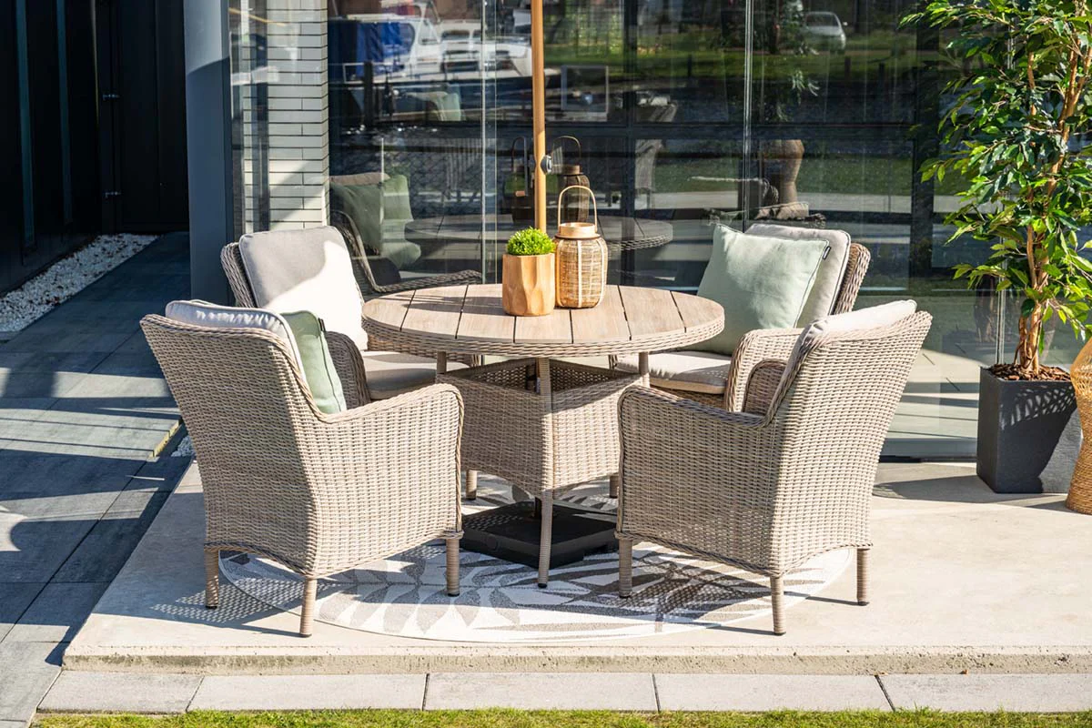 Outdoor Jersey 4 Seat Dining Set | Garden Impressions - NTC Homes, Inc.