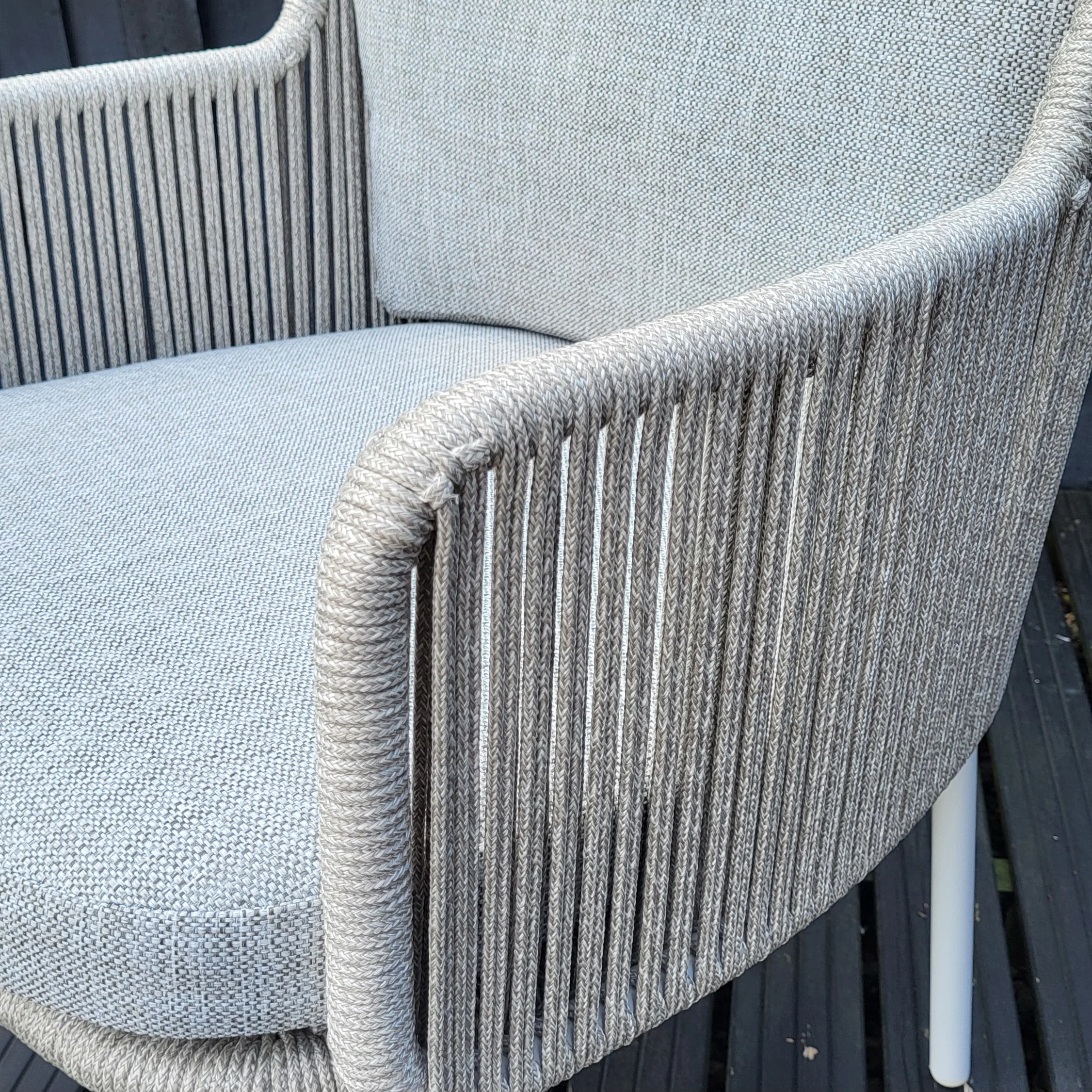 Luxury Bernini Outdoor Dining Chairs pack of 2 | 4 Seasons Outdoor - NTC Homes, Inc.