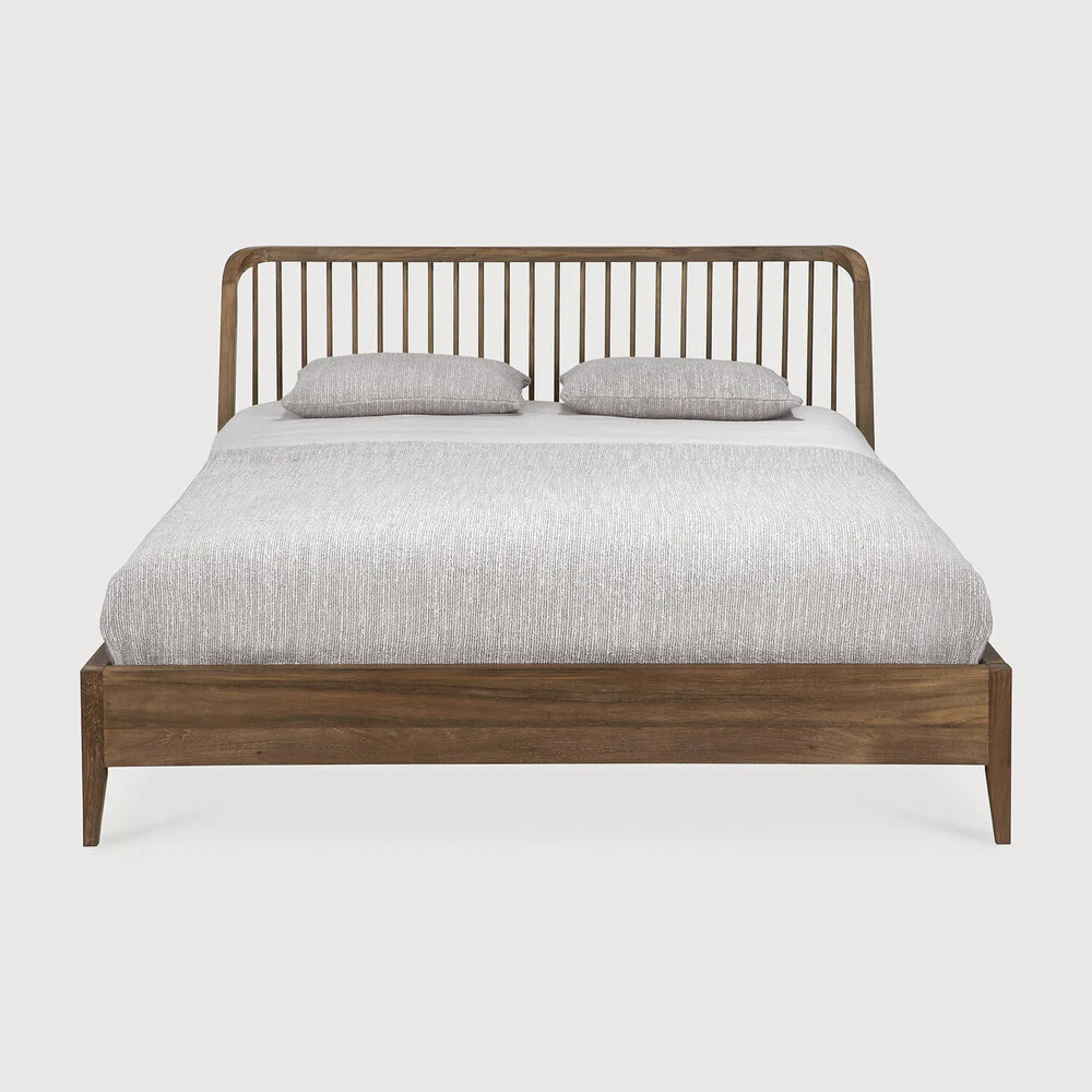 Spindle Bed Super King - Reclaimed Teak - NTC Homes, Inc.