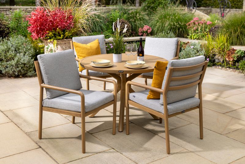 Sahara Outdoor 4 Seat Dining Set | Hartman - NTC Homes, Inc.