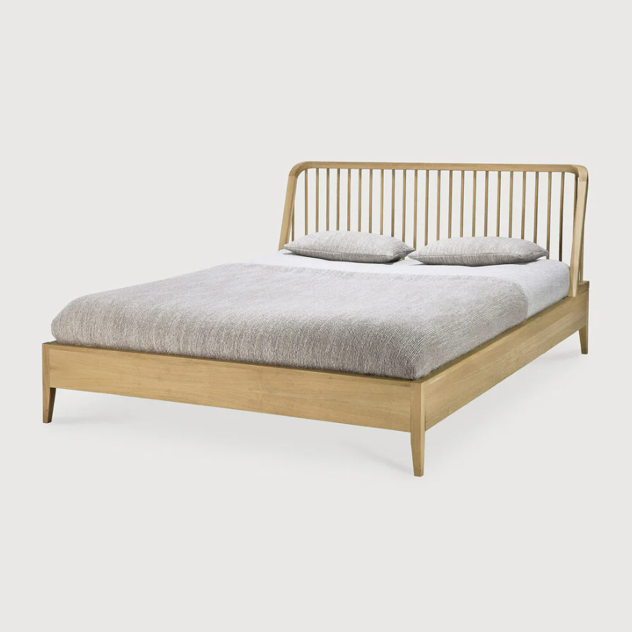 Spindle Bed Super King - Oak - NTC Homes, Inc.