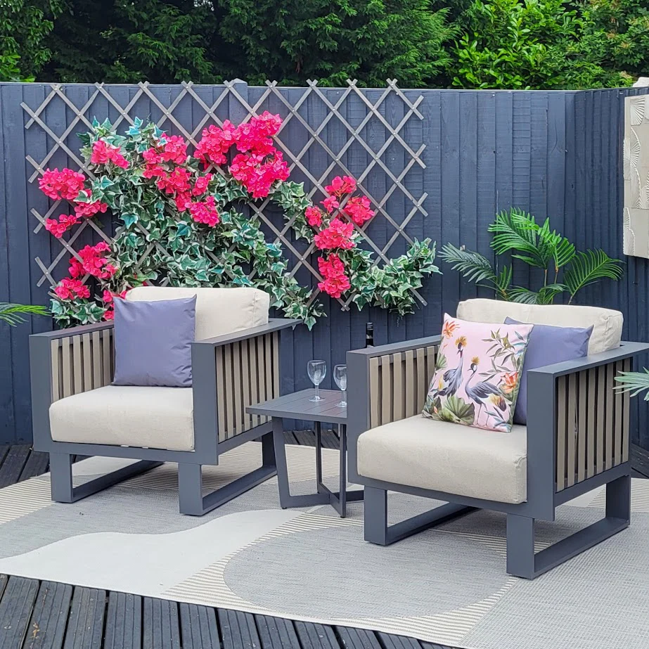 Bologna Outdoor Bistro Set With Ivy Side Table | Garden Impressions - NTC Homes, Inc.