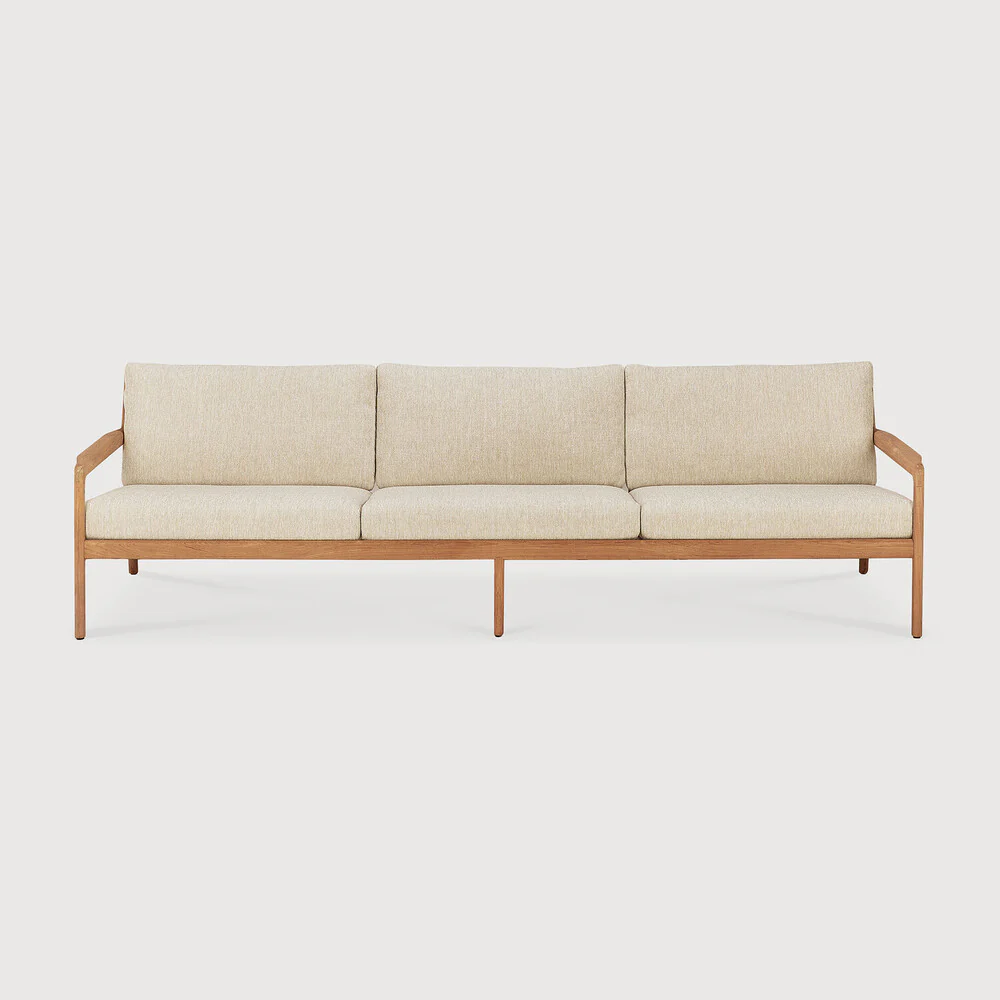 Jack Outdoor Sofa - Teak Natural 265 cm - NTC Homes, Inc.