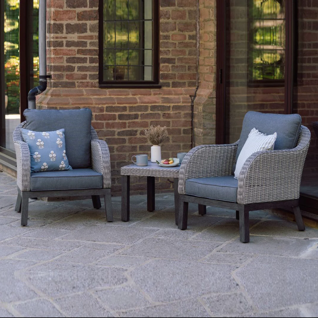 Coniston Bistro Set in Grey | Vila - NTC Homes, Inc.