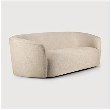 Ellipse Sofa 3 Seater Oatmeal - NTC Homes, Inc.