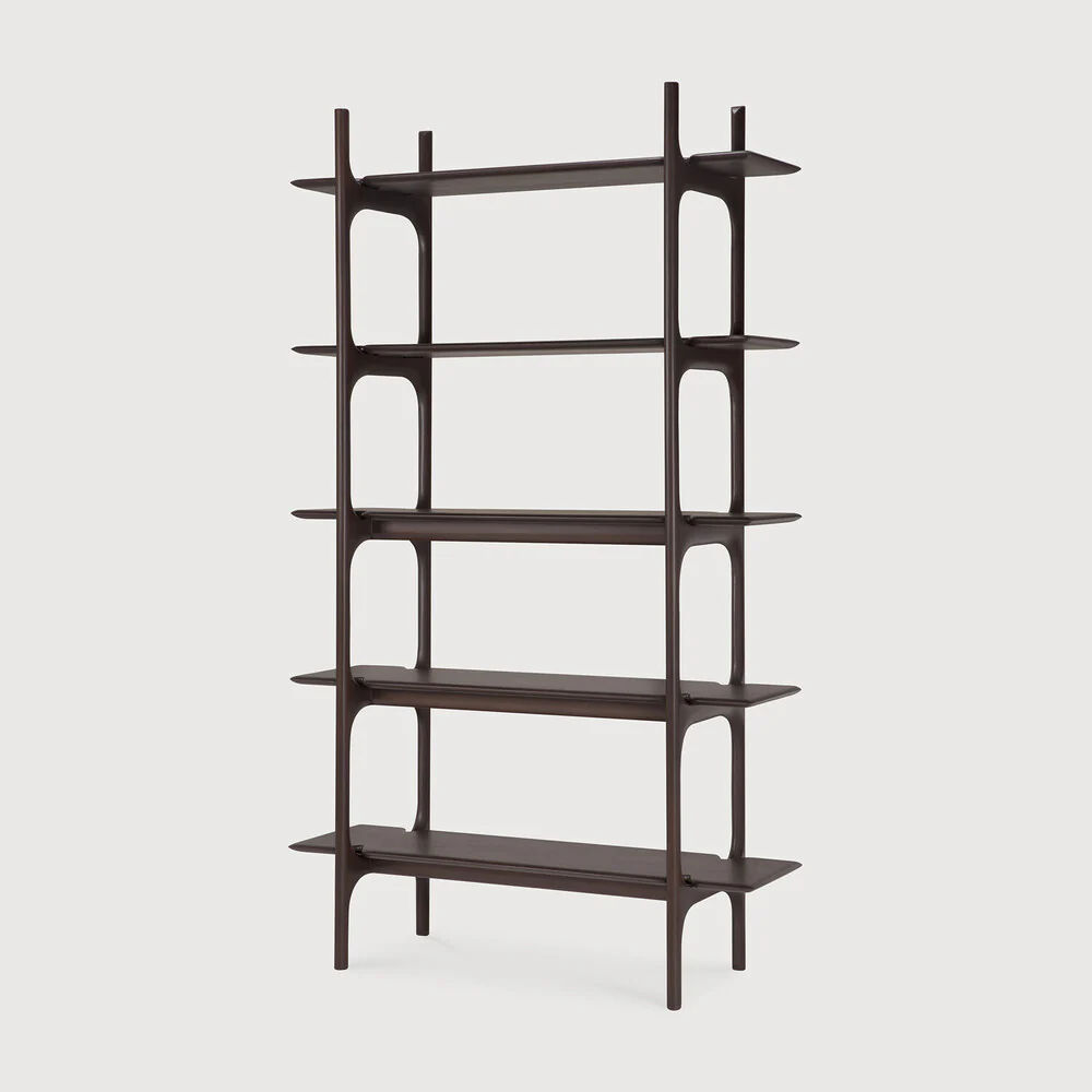 PI Rack - Mahogany Dark Brown - NTC Homes, Inc.