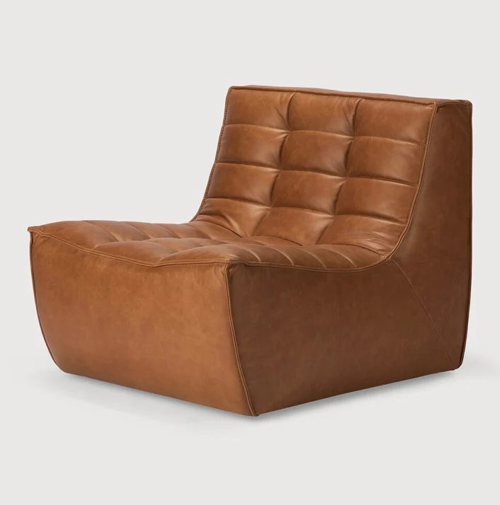 N701 Sofa - 1 Seater - Old Saddle - NTC Homes, Inc.