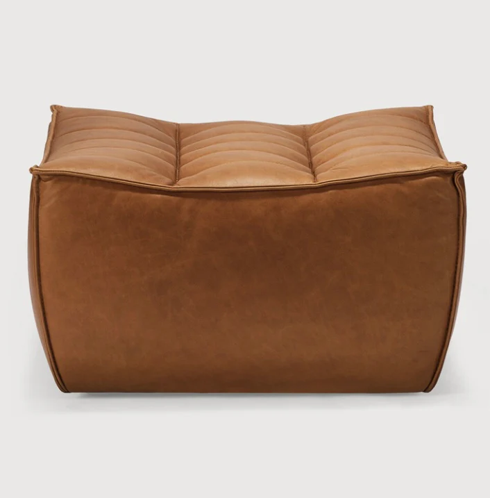 N701 Sofa - Footstool - Old Saddle - NTC Homes, Inc.