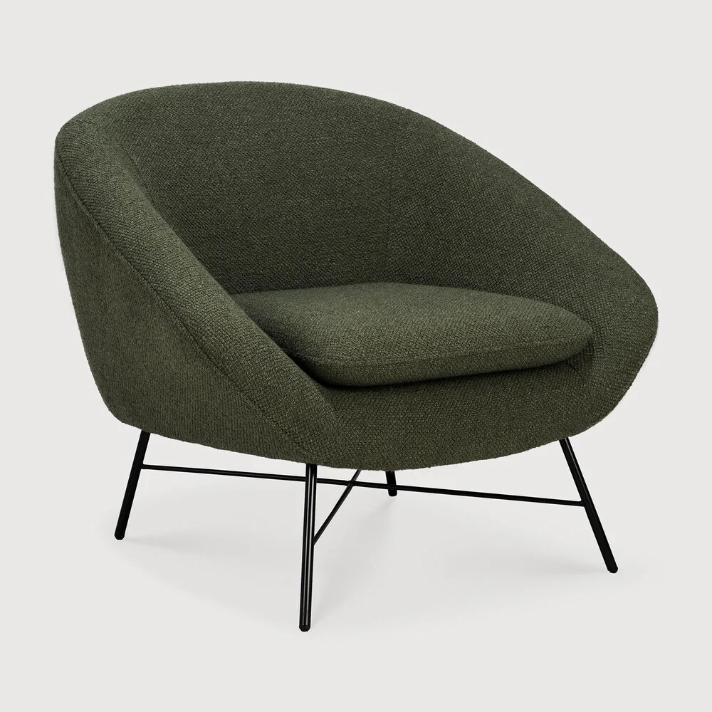 Barrow Lounge Chair - Pine Green - NTC Homes, Inc.