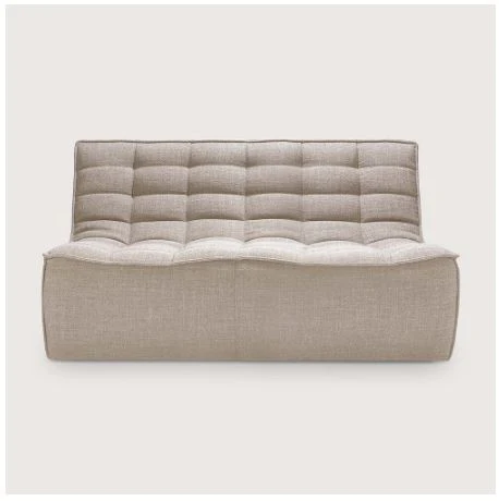 N701 Sofa 2 Seater Beige - NTC Homes, Inc.