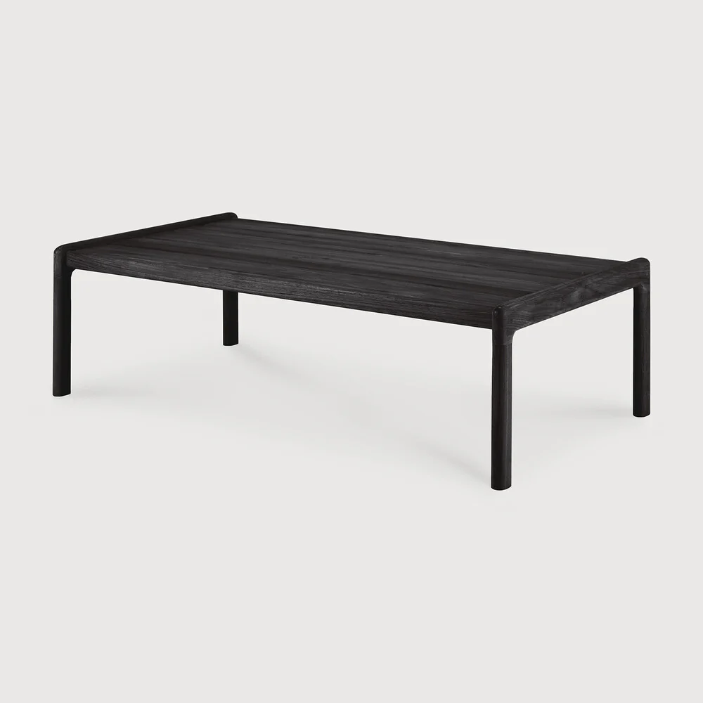 Jack Outdoor Coffee Table - Teak Black 120 cm - NTC Homes, Inc.