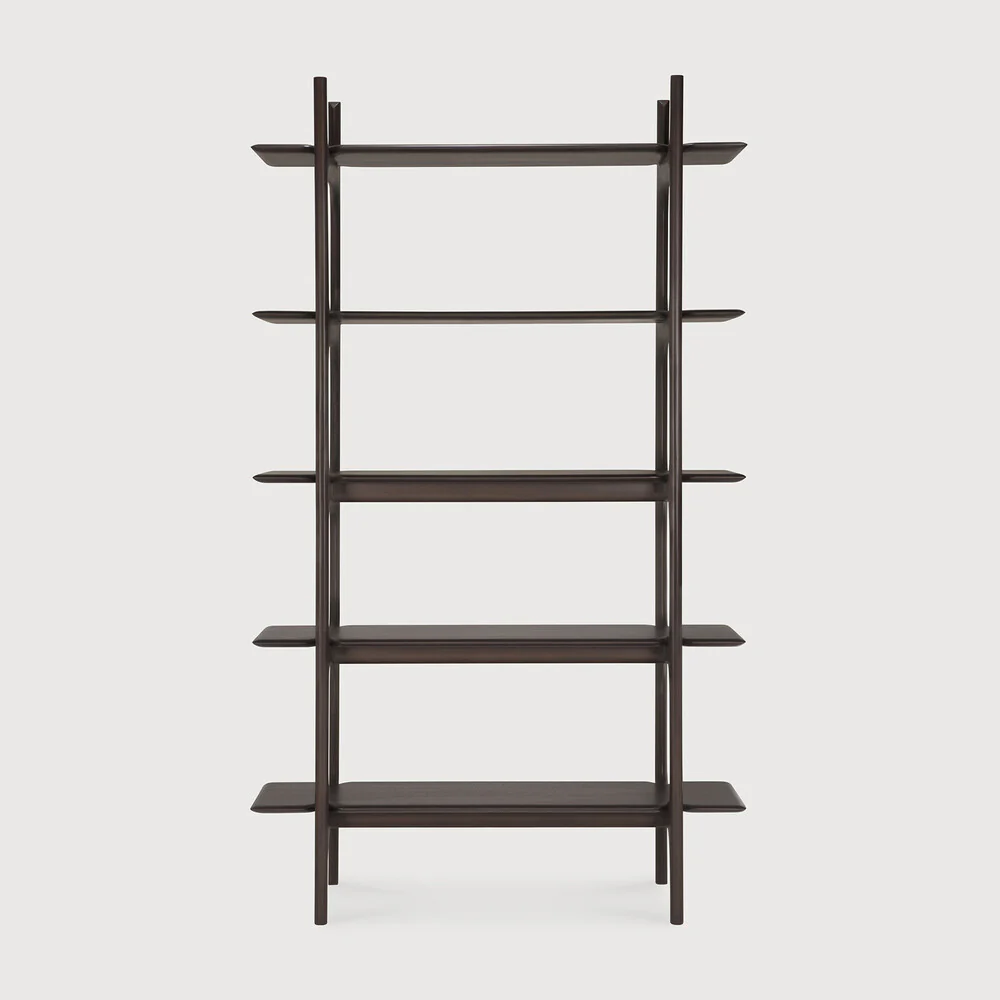 PI Rack Mahogany Dark Brown - NTC Homes, Inc.
