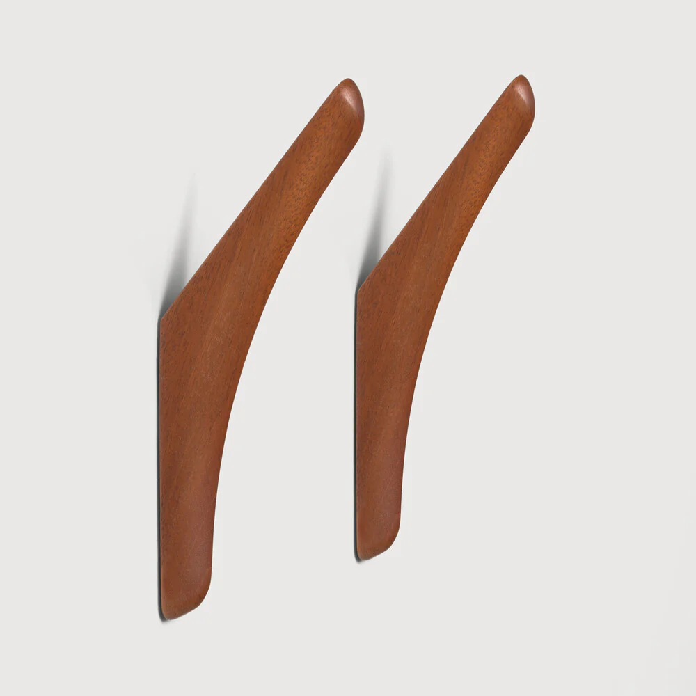 PI Wall Hanger Set - Mahogany - NTC Homes, Inc.
