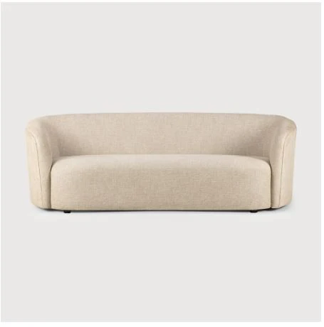 Ellipse Sofa 3 Seater Oatmeal - NTC Homes, Inc.