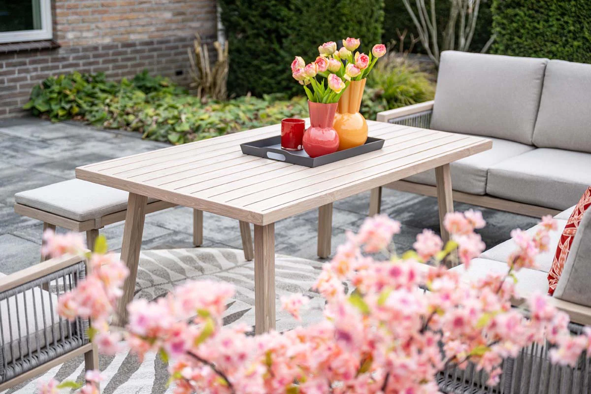Decala Outdoor Corner Lounge Dining Set | Garden Impression - NTC Homes, Inc.
