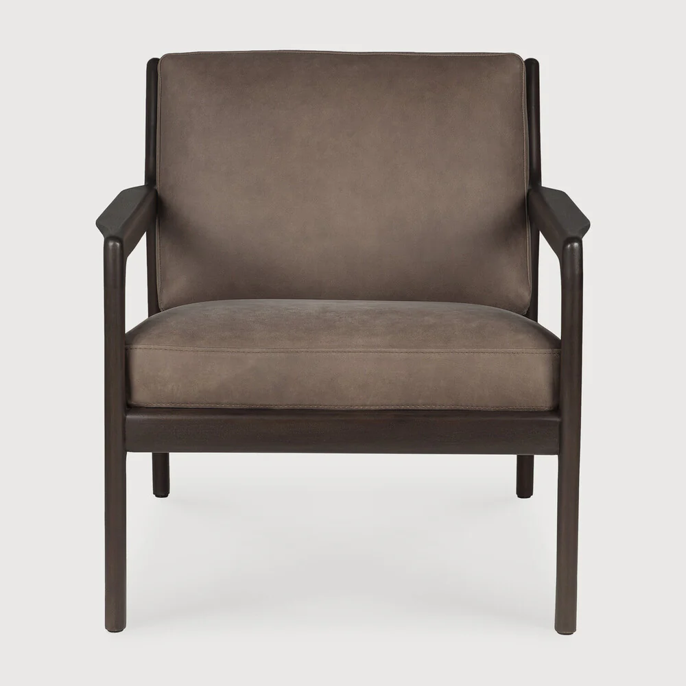 Jack Lounge Chair - Terra Unbuck Leather - NTC Homes, Inc.