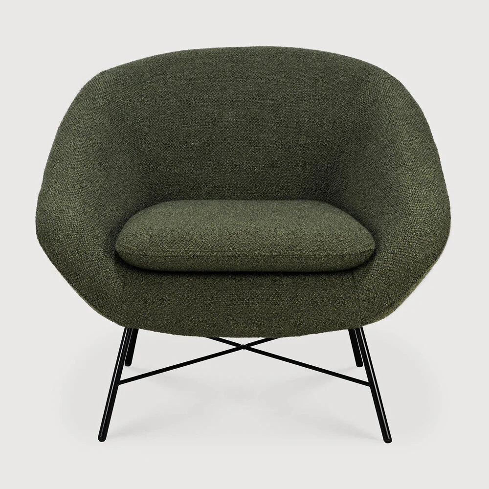 Barrow Lounge Chair - Pine Green - NTC Homes, Inc.